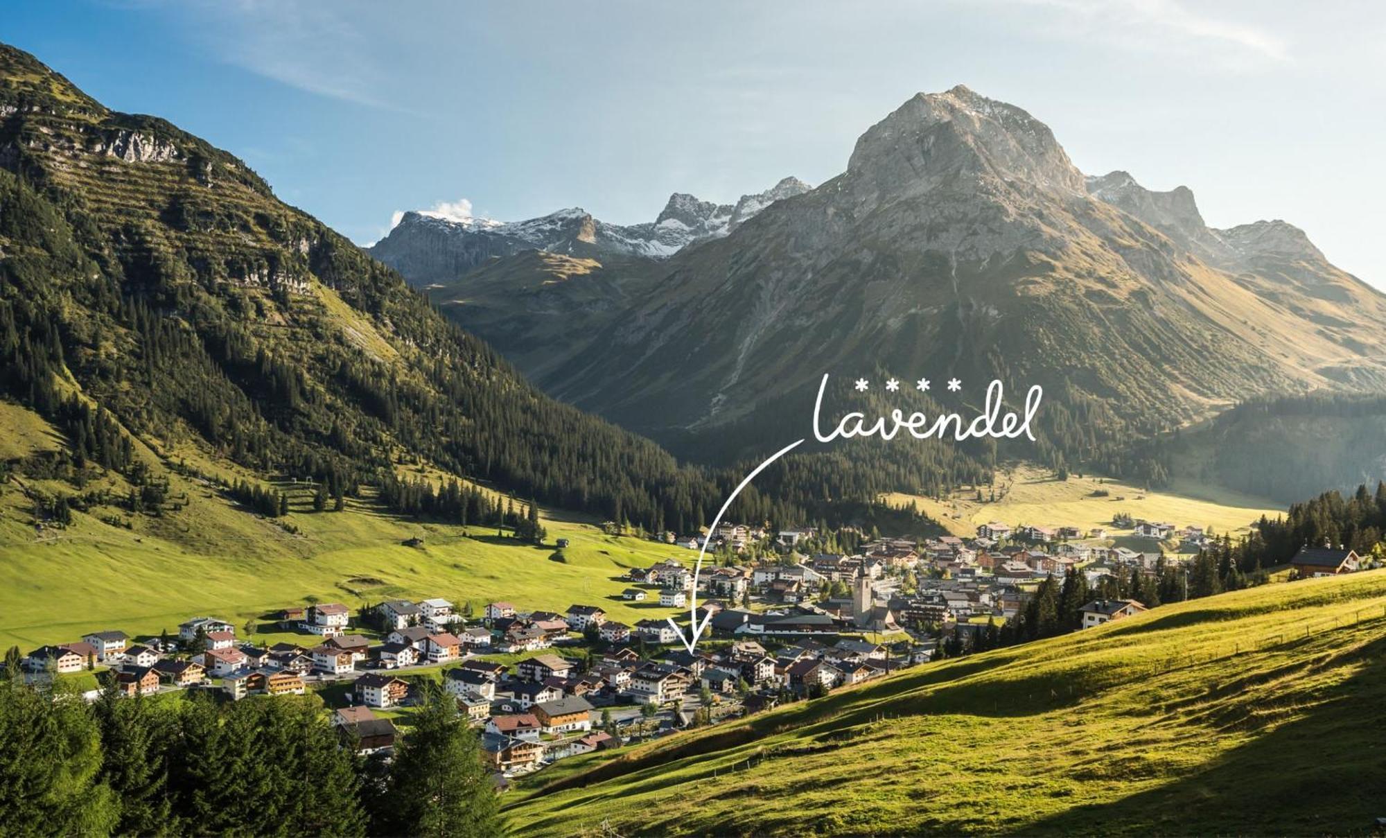 Hotel Garni Lavendel Lech am Arlberg Exteriör bild